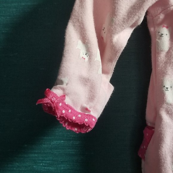 Newborn Girls Pajama Trio - Picture 3 of 8